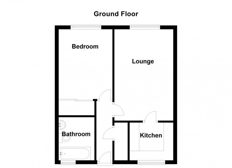 Floorplan for Mullender Court, Chalk Road, Gravesend, DA12