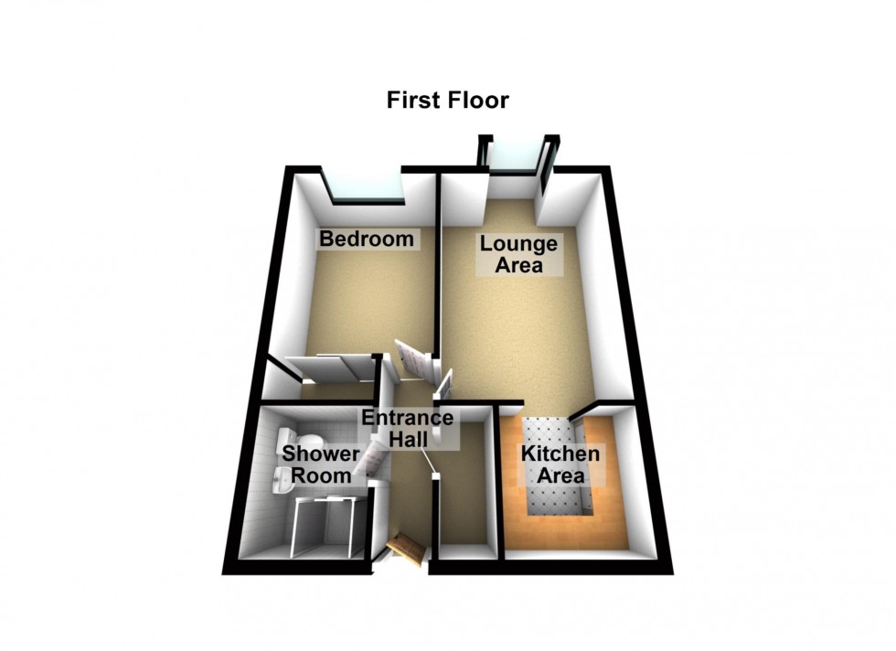 Floorplan for Mullender Court, Chalk Road, Gravesend, DA12