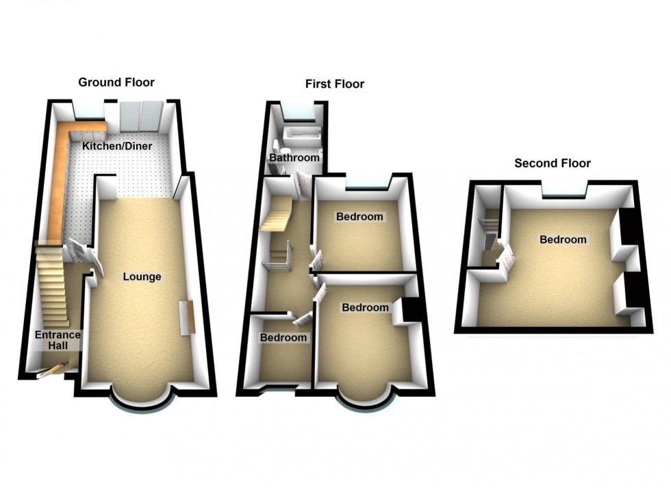 Floorplan for Rochester Road, Gravesend, DA12