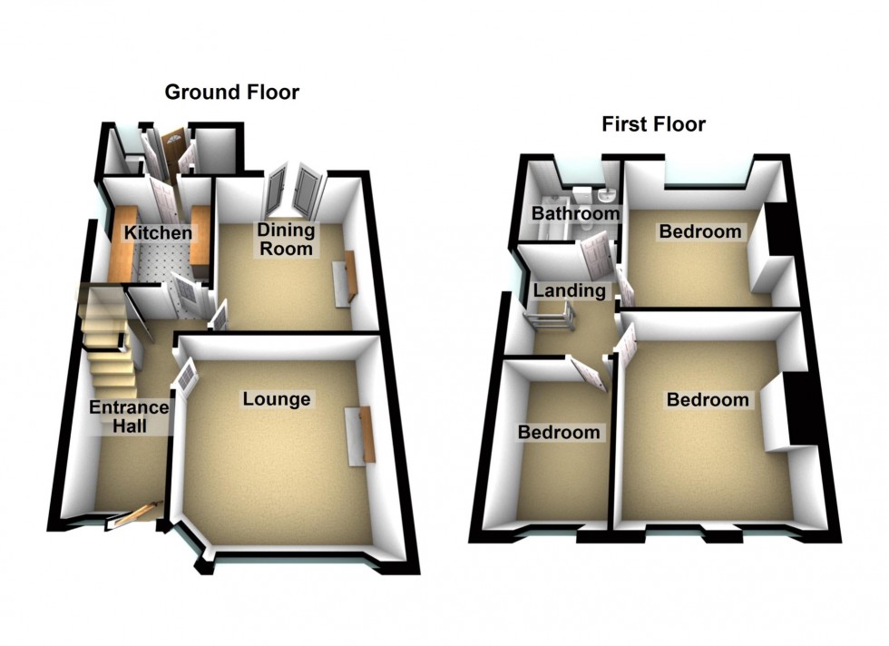 Floorplan for St James's Avenue, Gravesend, DA11