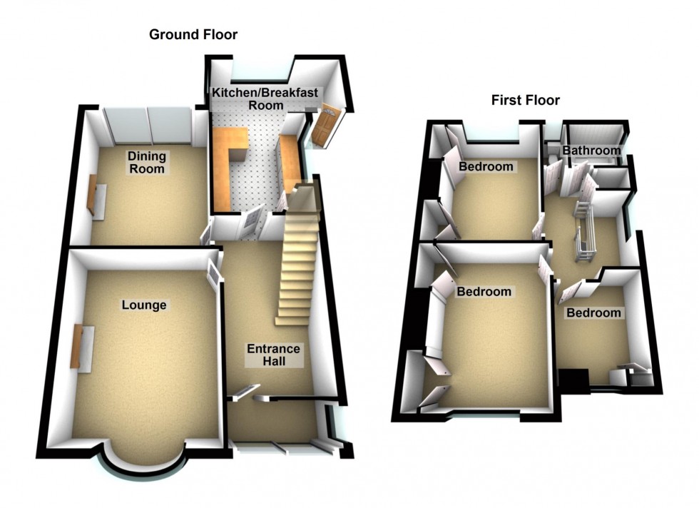 Floorplan for Harman Avenue, Gravesend, DA11