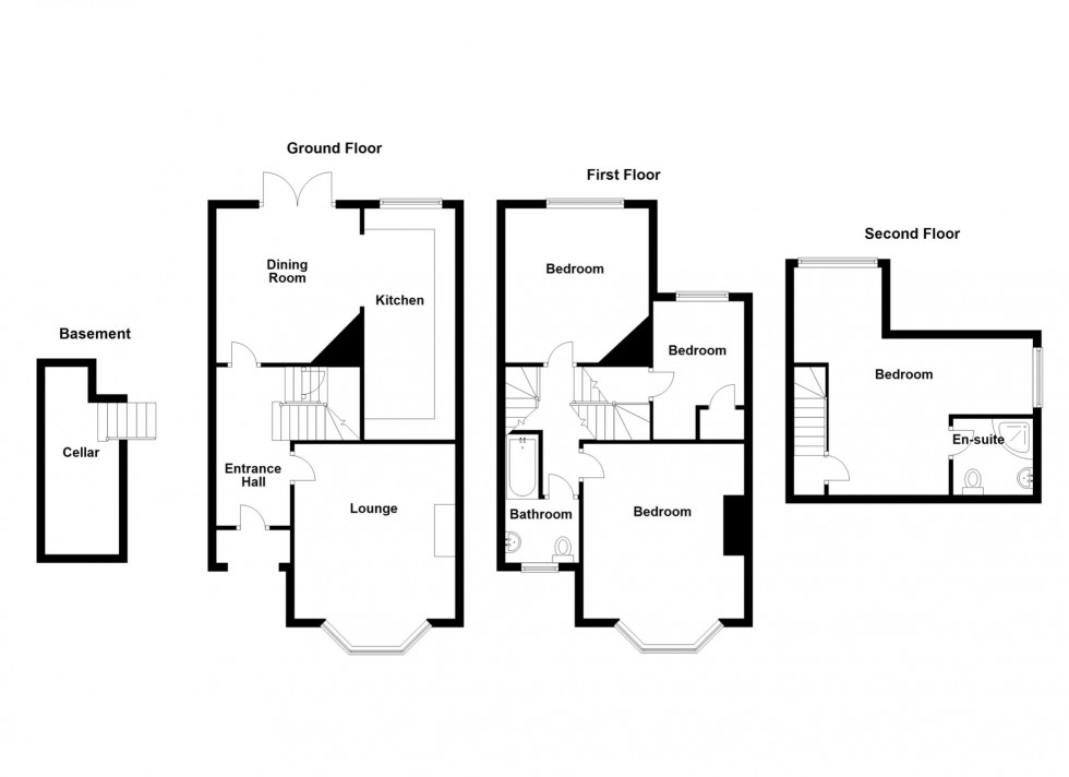 Floorplan for Whitehill Road, Gravesend, Kent, DA12