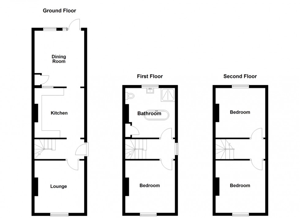 Floorplan for South Hill Road, Gravesend, DA12 1LA