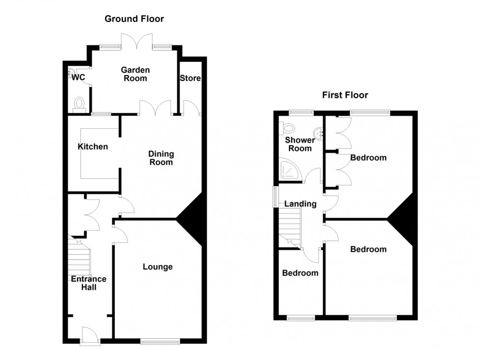 Floorplan for Meadow Road, Gravesend, Kent, DA11