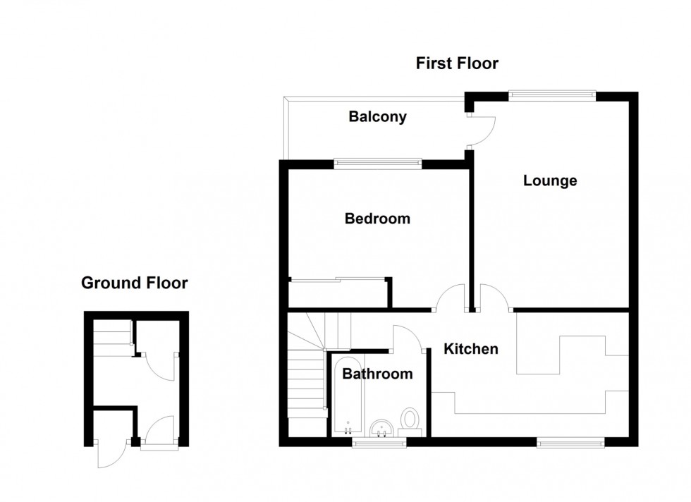 Floorplan for Rose Street, Northfleet, Gravesend, Kent, DA11