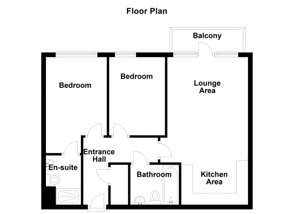 Floorplan for Fairfield Square, Gravesend, Kent, DA11