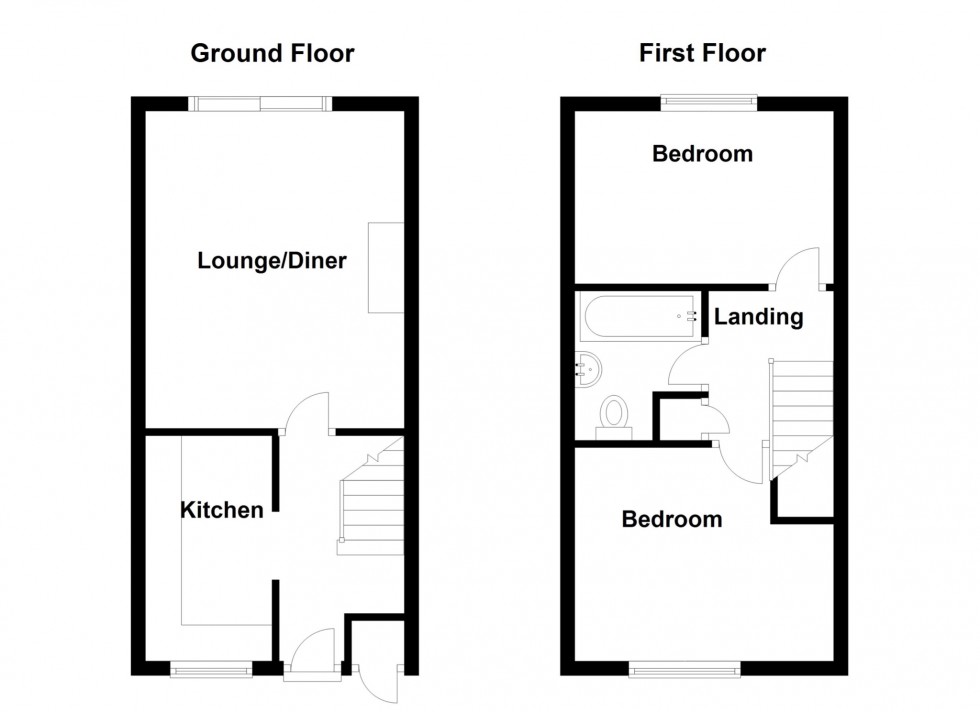 Floorplan for Ruffets Wood, Gravesend, Kent DA12