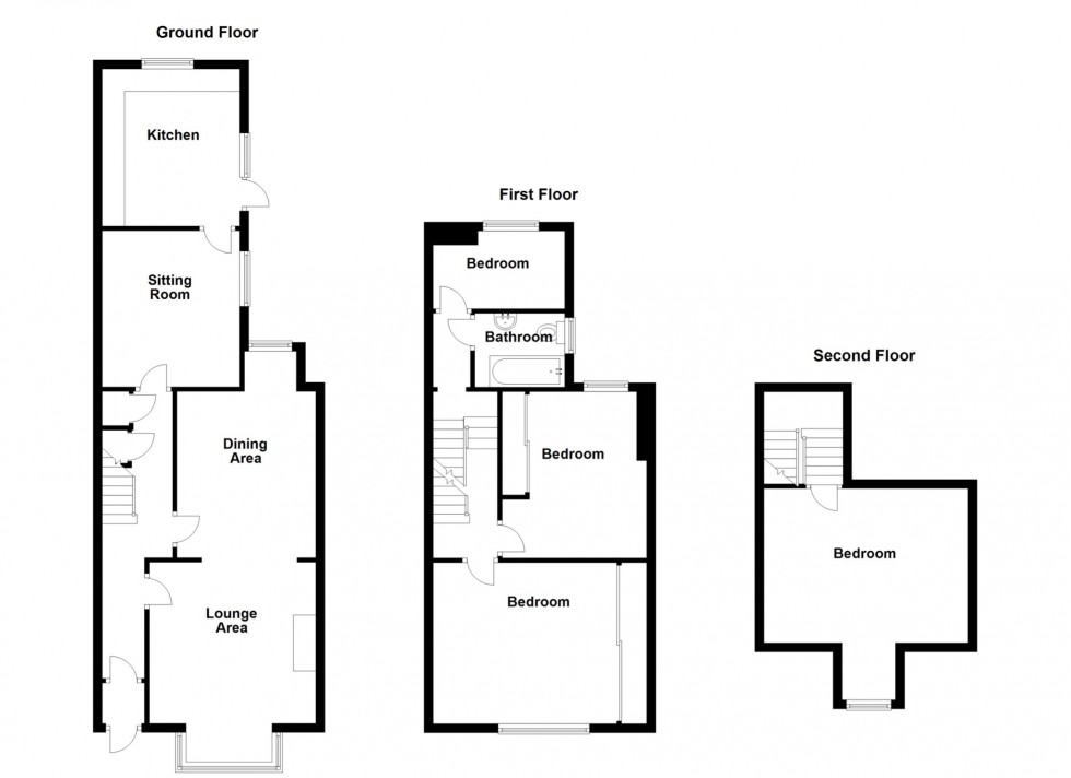 Floorplan for Old Road West, Gravesend, Kent, DA11