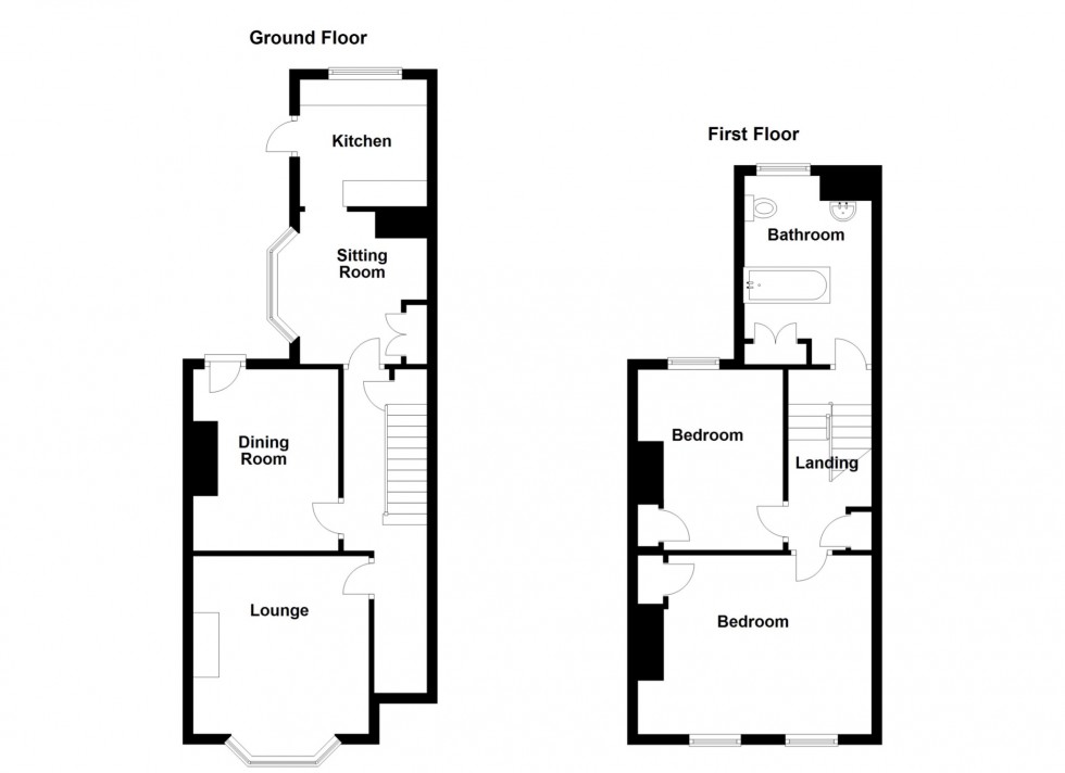 Floorplan for Lynton Road South, Gravesend, Kent, DA11
