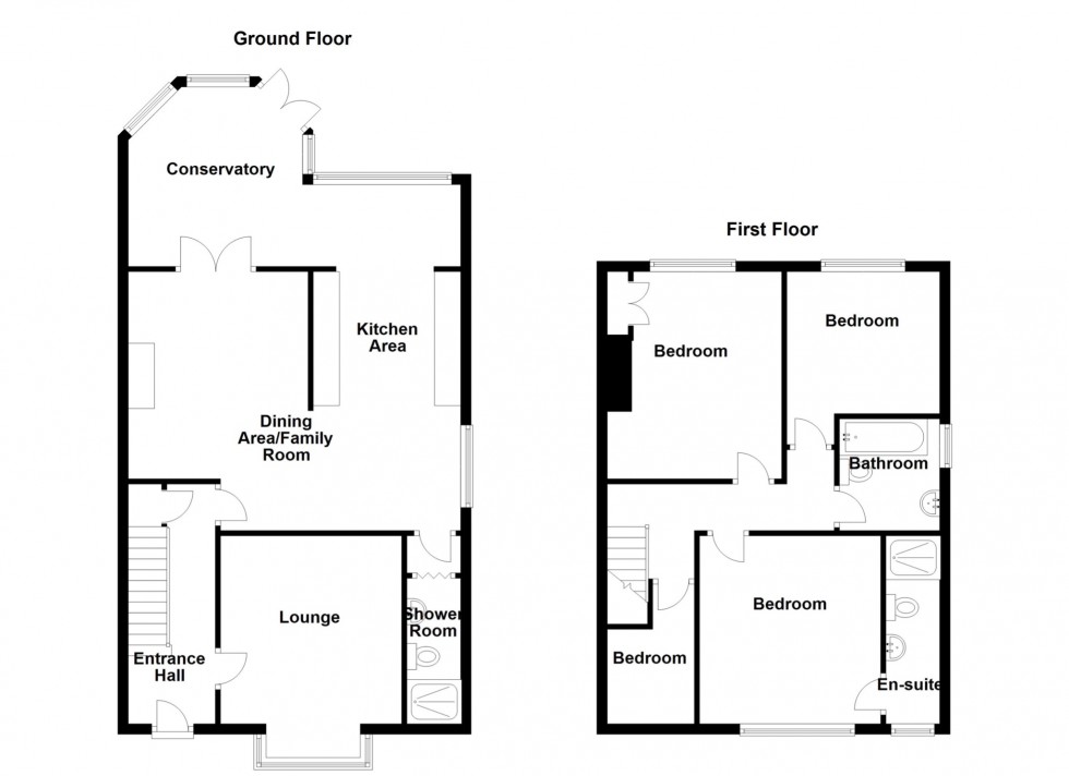 Floorplan for Parrock Avenue, Gravesend, Kent, DA12