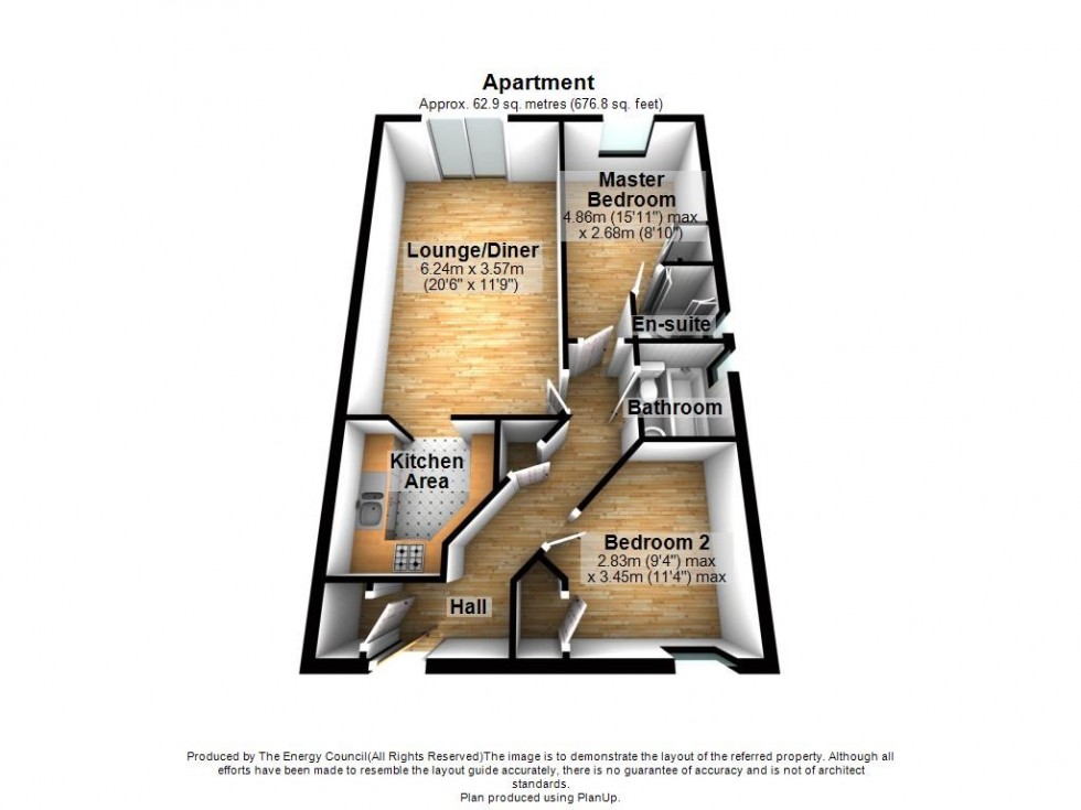 Floorplan for St James's Place, Lennox Road, Gravesend, DA11