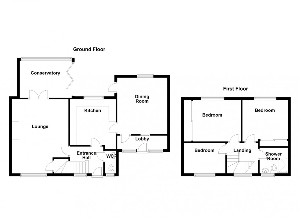 Floorplan for Jubilee Crescent, Gravesend, Kent, DA12