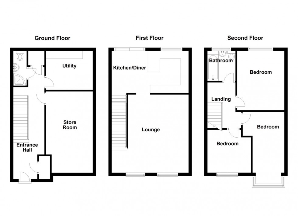 Floorplan for Spring Grove, Gravesend, DA12