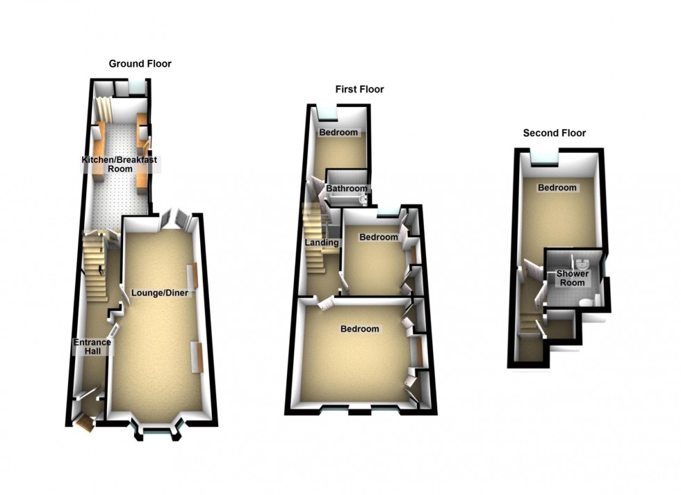 Floorplan for Kent Road, Gravesend, DA11