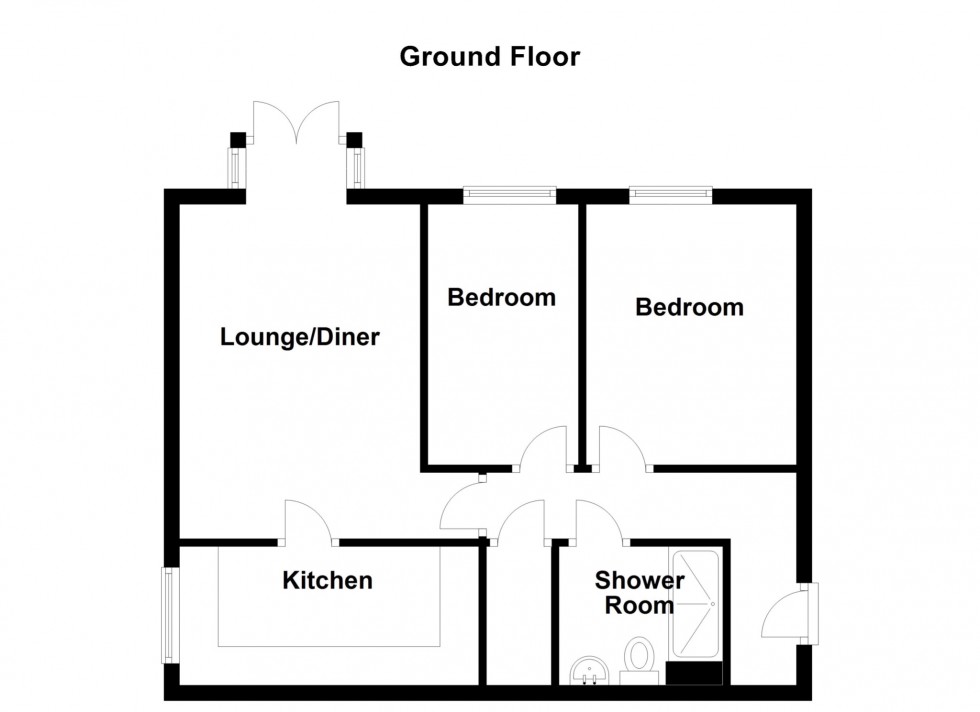 Floorplan for Mullender Court, Chalk Road, Gravesend, Kent, DA12