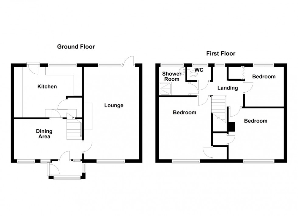 Floorplan for Codrington Gardens, Gravesend, Kent, DA12