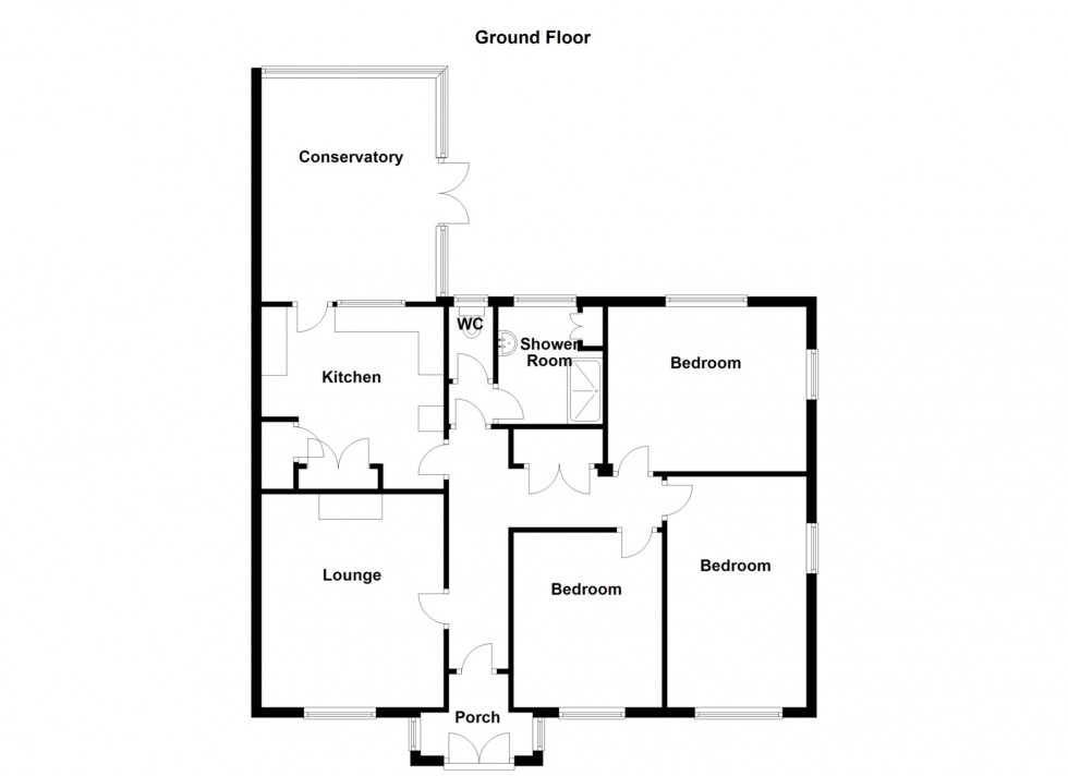 Floorplan for Lower Higham Road, Gravesend, Kent, DA12