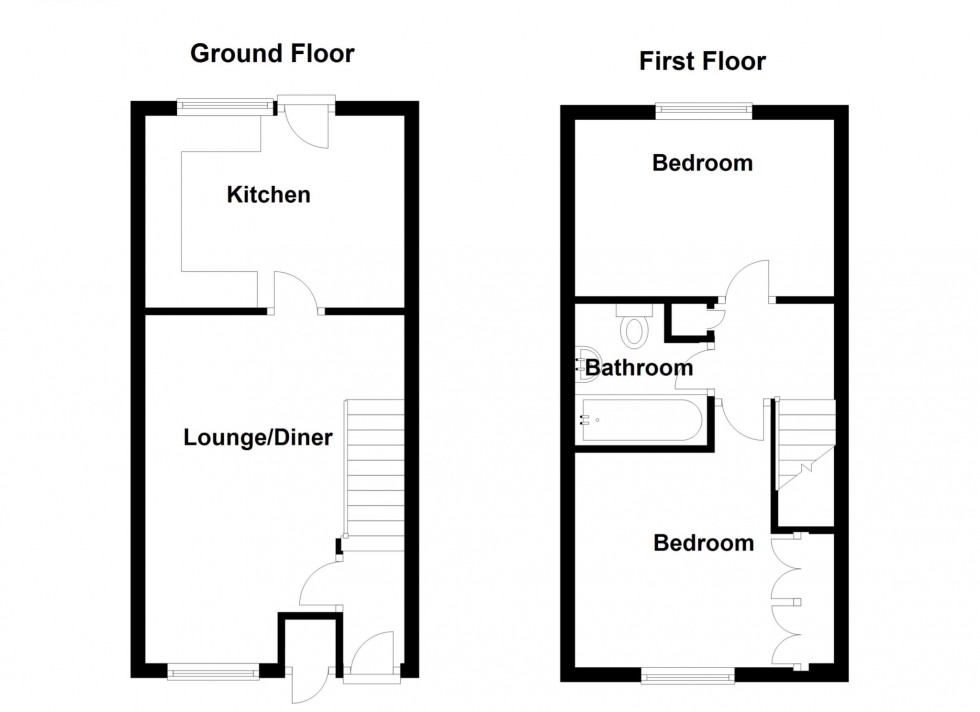 Floorplan for Thistledown, Gravesend, Kent, DA12 5ET