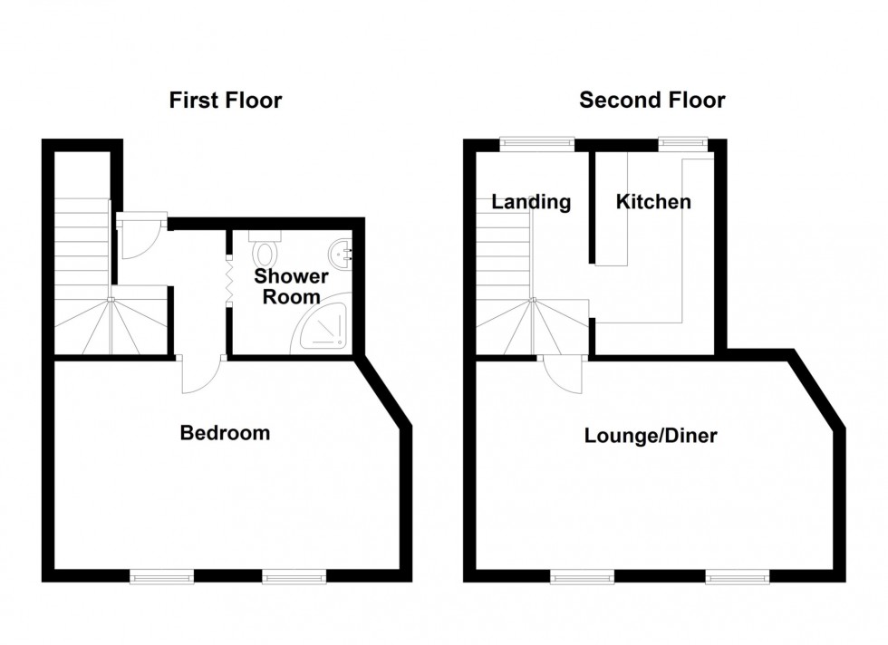 Floorplan for Old Road West, Gravesend, Kent, DA11