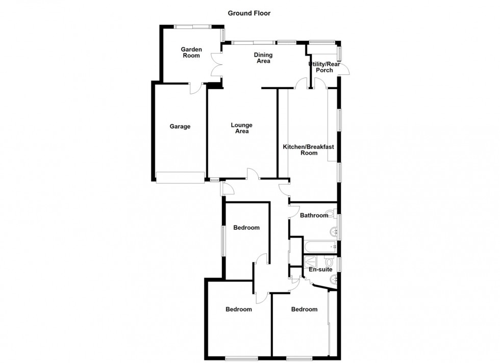 Floorplan for Norah Lane, Higham, Kent, ME3