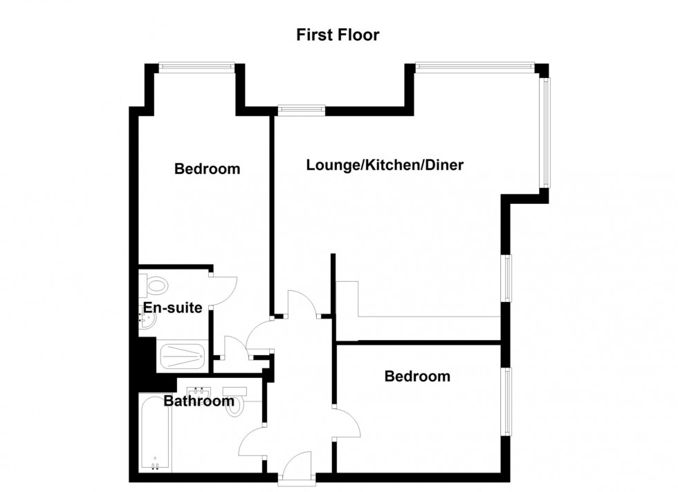 Floorplan for Springhead Parkway, Northfleet, Gravesend, Kent, DA11
