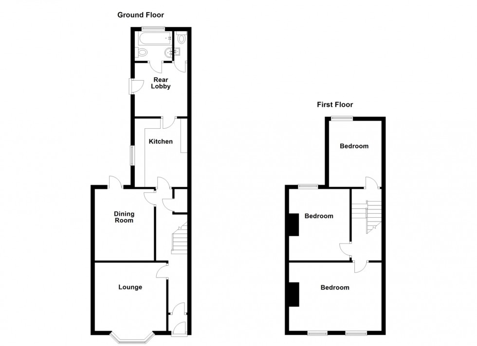 Floorplan for Old Road West, Gravesend, Kent, DA11