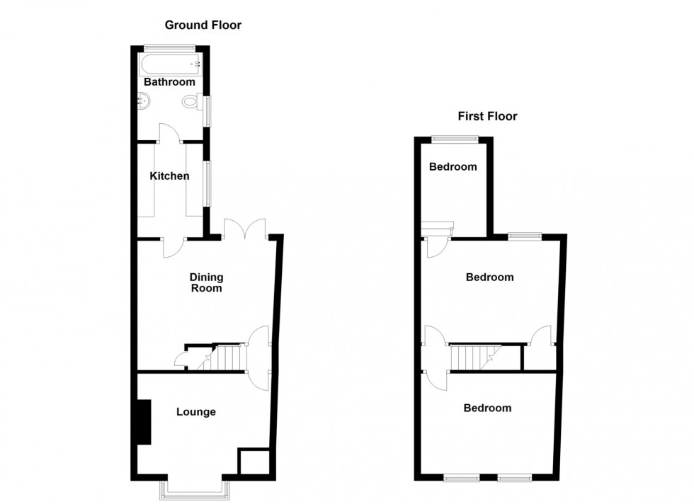 Floorplan for Churchill Road, Gravesend, Kent, DA11