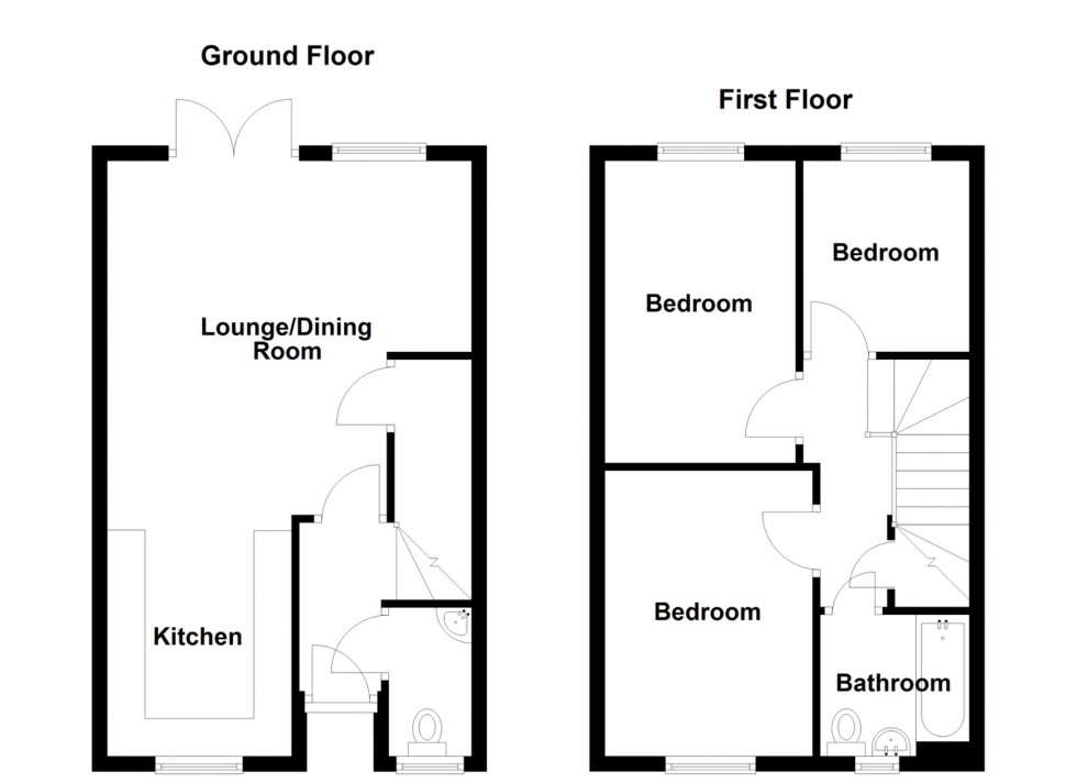 Floorplan for Beckett Mews, Gravesend, Kent, DA12 5NT
