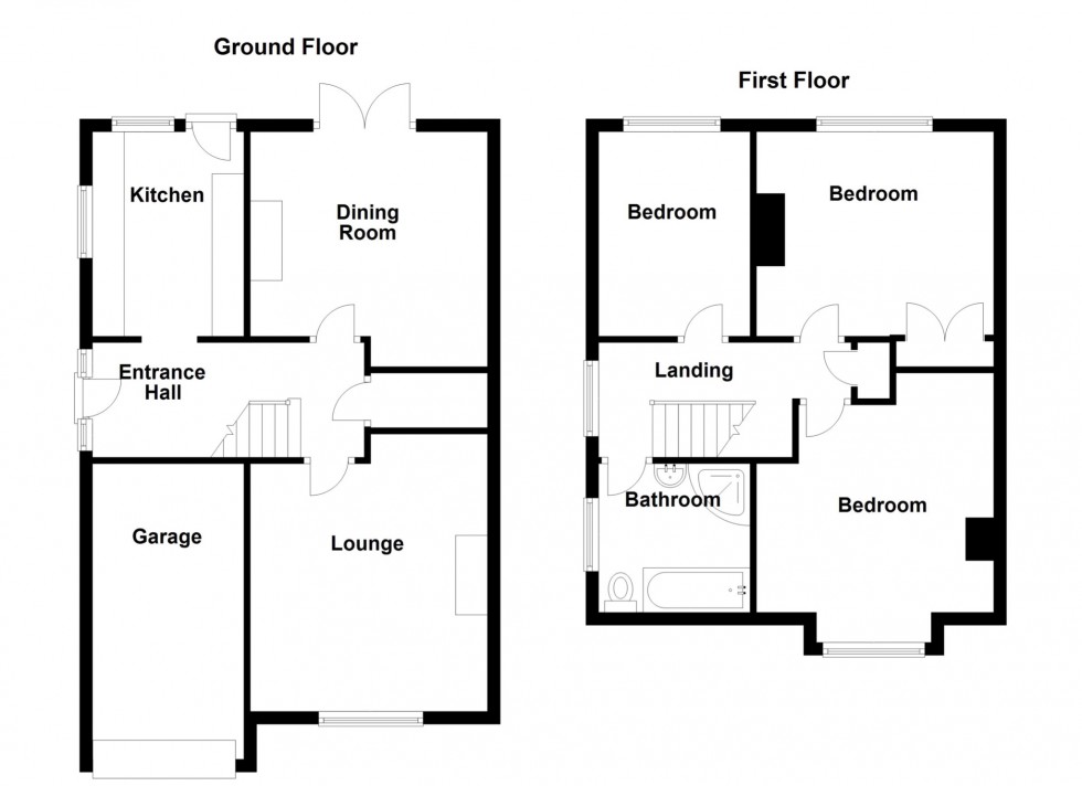 Floorplan for Lower Higham Road, Gravesend, Kent, DA12