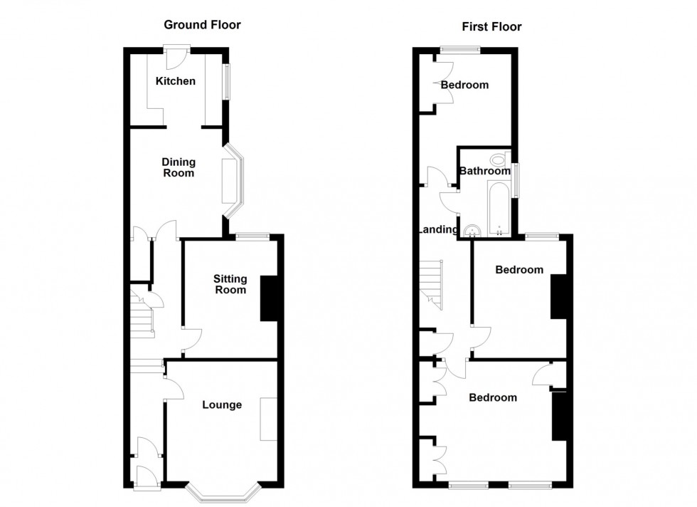 Floorplan for Old Road West, Gravesend, Kent, DA11 0LY