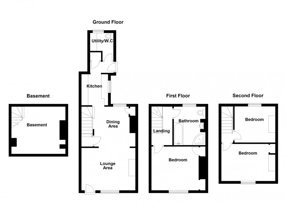 Floorplan for Bentley Street, Gravesend, Kent, DA12