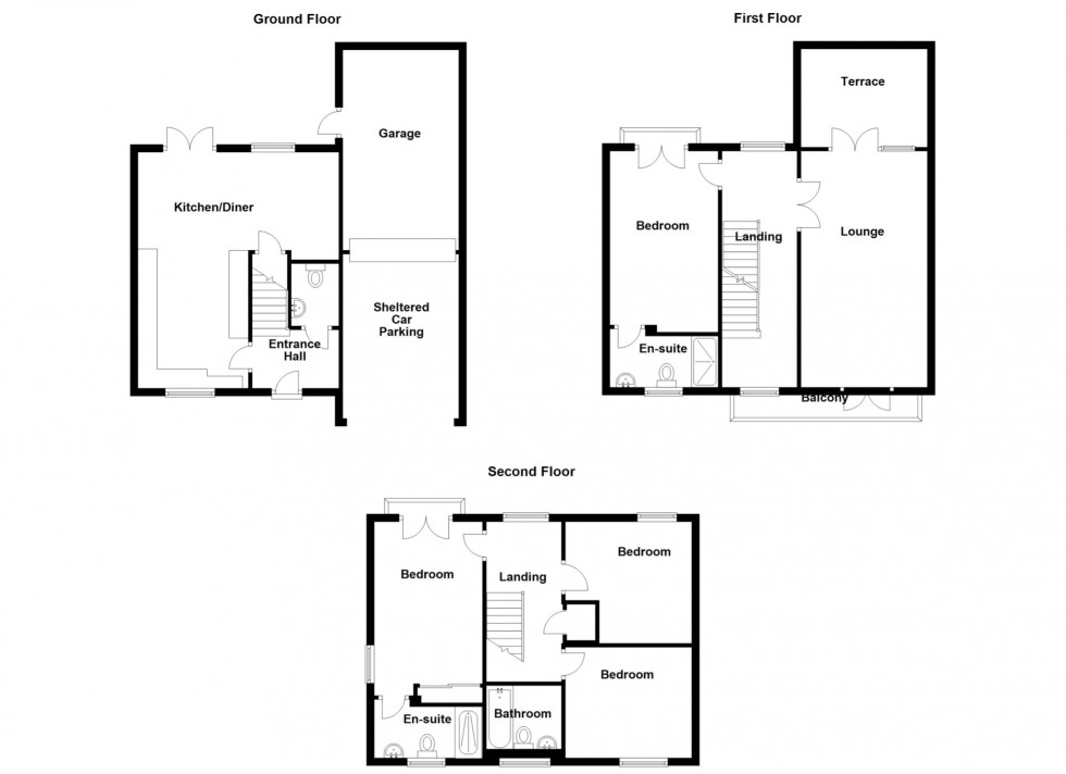 Floorplan for Little Victory Mount, St. Marys Island, Kent, ME4