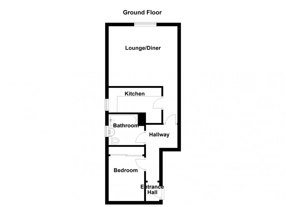 Floorplan for The Hill, Northfleet, Gravesend, Kent, DA11