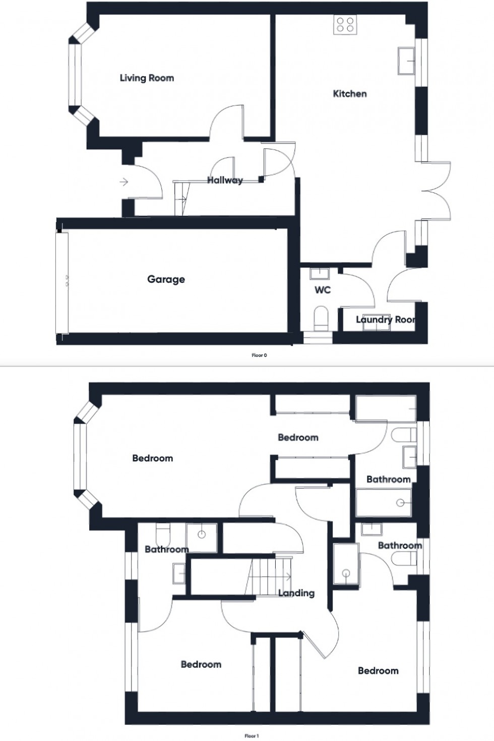 Floorplan for Stopes Avenue, Ebbsfleet Valley, DA10