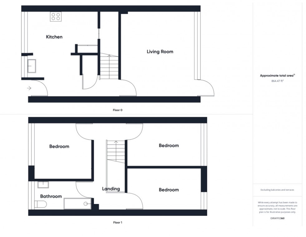 Floorplan for Ivy Close, Gravesend, Kent, DA12