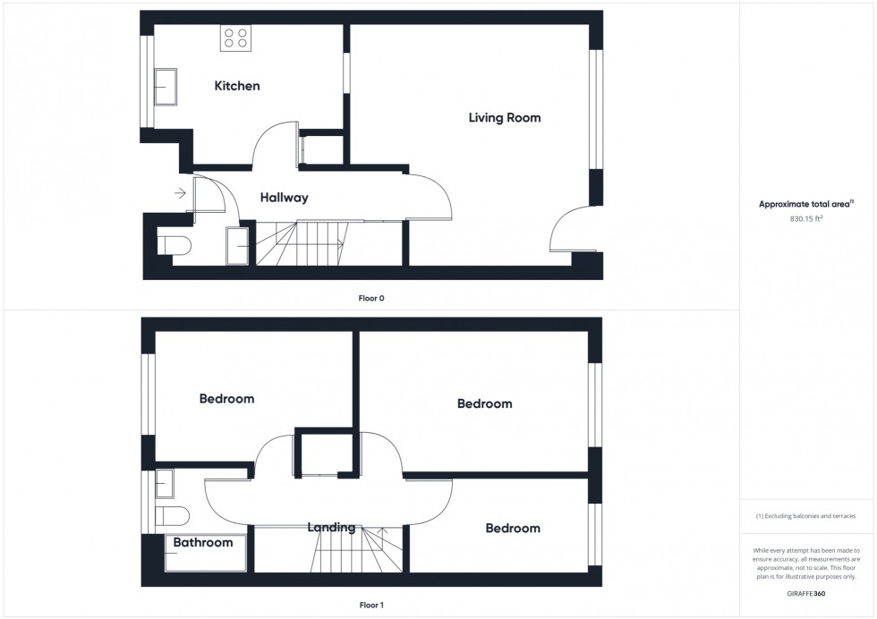 Floorplan for Glen View, Gravesend, Kent,  DA12 1LS