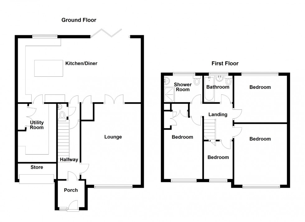 Floorplan for Astra Drive, Gravesend, Kent, DA12