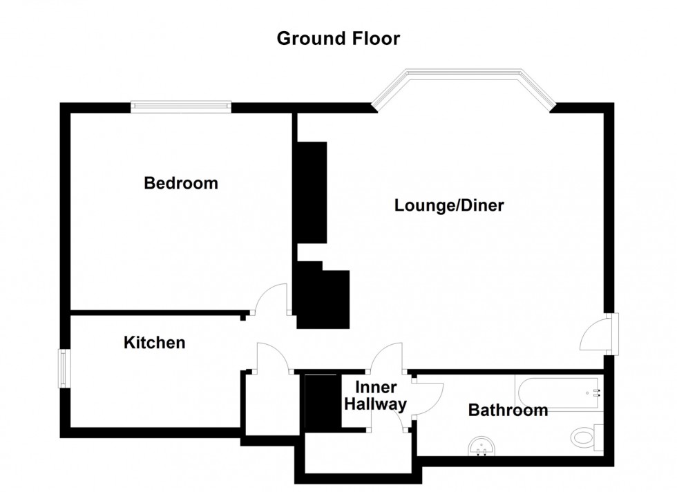 Floorplan for Hazards House, West Street, Gravesend, Kent, DA11