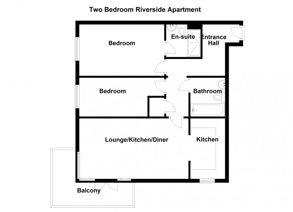 Floorplan for Baltic Wharf, Clifton Marine Parade, Gravesend, Kent, DA11