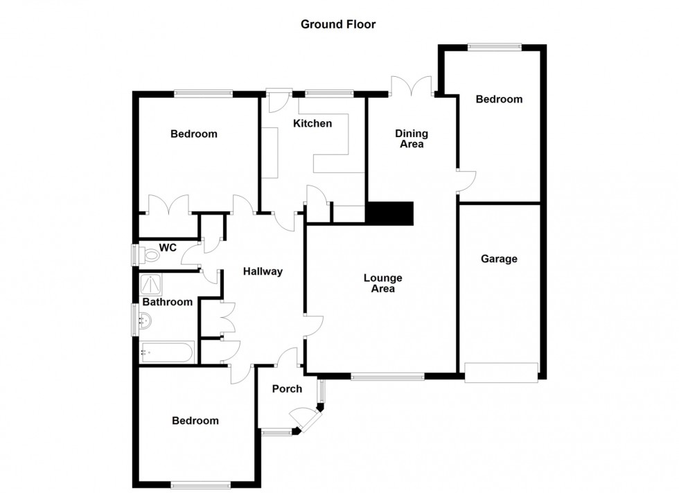 Floorplan for Brenchley Avenue, Gravesend, Kent, DA11