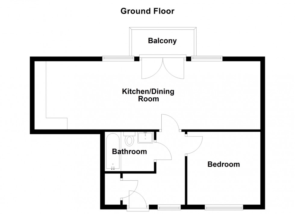 Floorplan for Amazon Court, Admirals Way, Gravesend, Kent, DA12