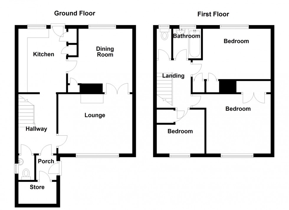 Floorplan for Strand Close, Meopham, Kent, DA13