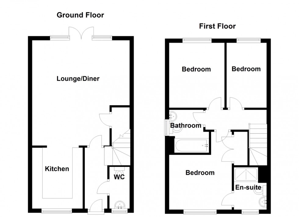 Floorplan for Harvest Lane, Gravesend, DA11