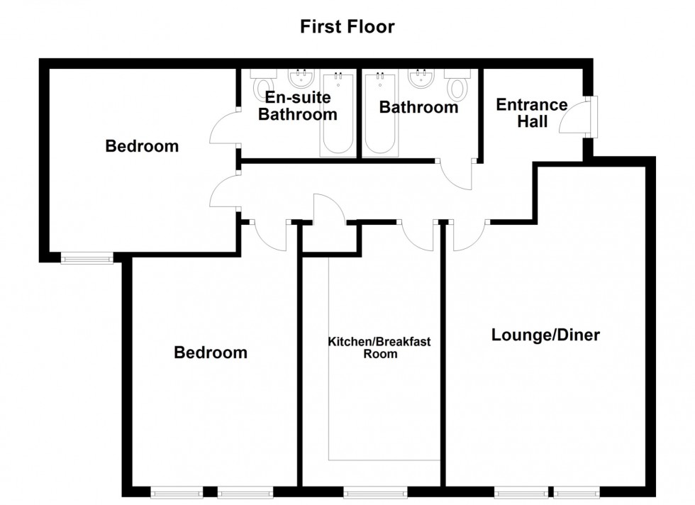 Floorplan for The Pavilion, Wrotham Road, Gravesend, Kent, DA11