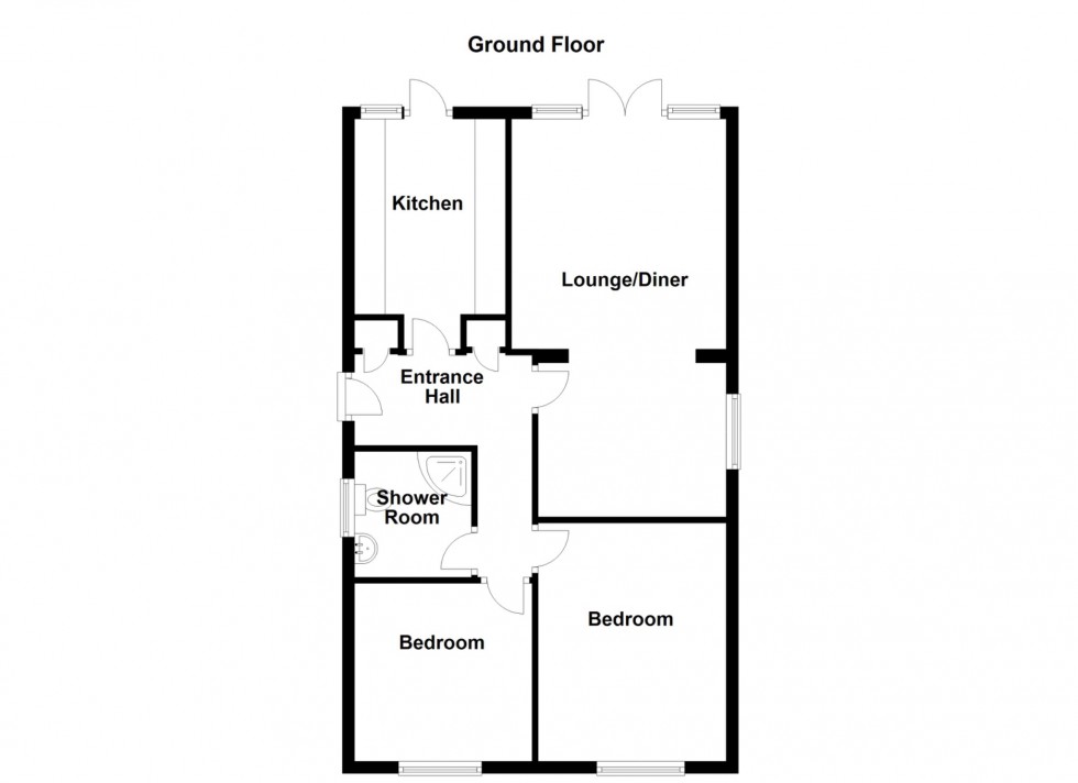 Floorplan for Lisle Close, Gravesend, Kent, DA12