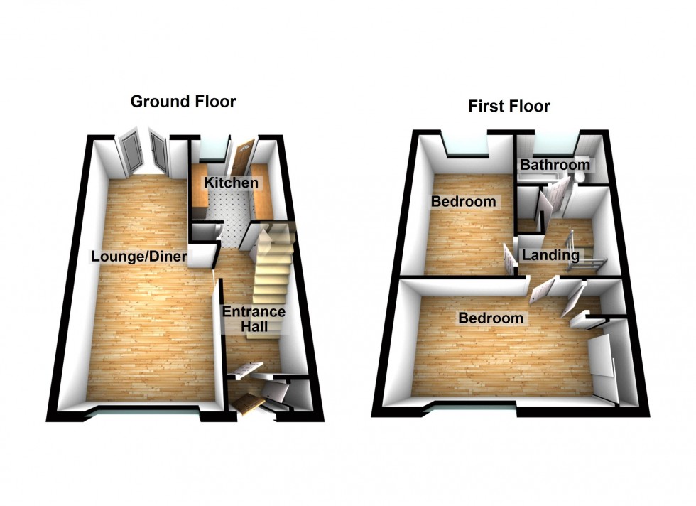 Floorplan for Lorton Close, Gravesend, DA12