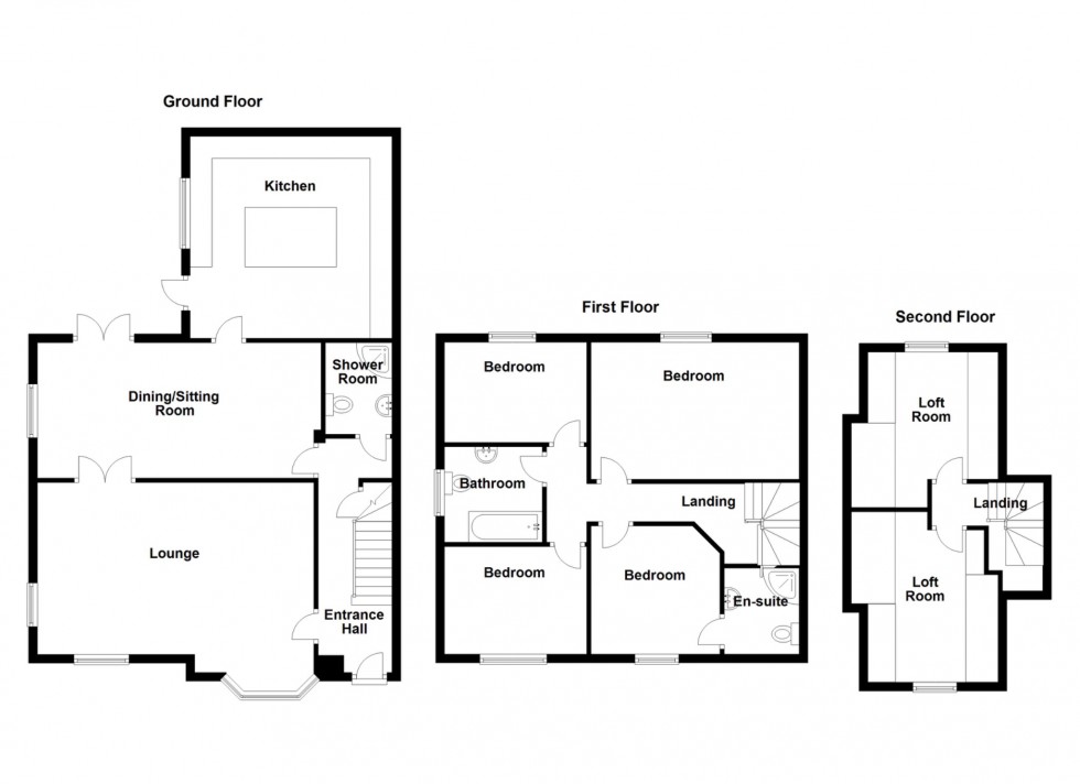 Floorplan for St. Andrews Road, Gravesend, DA12