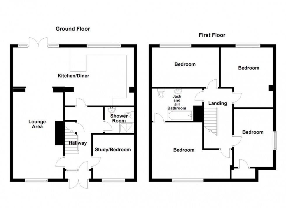 Floorplan for Marconi Road, Northfleet, Gravesend, Kent, DA11