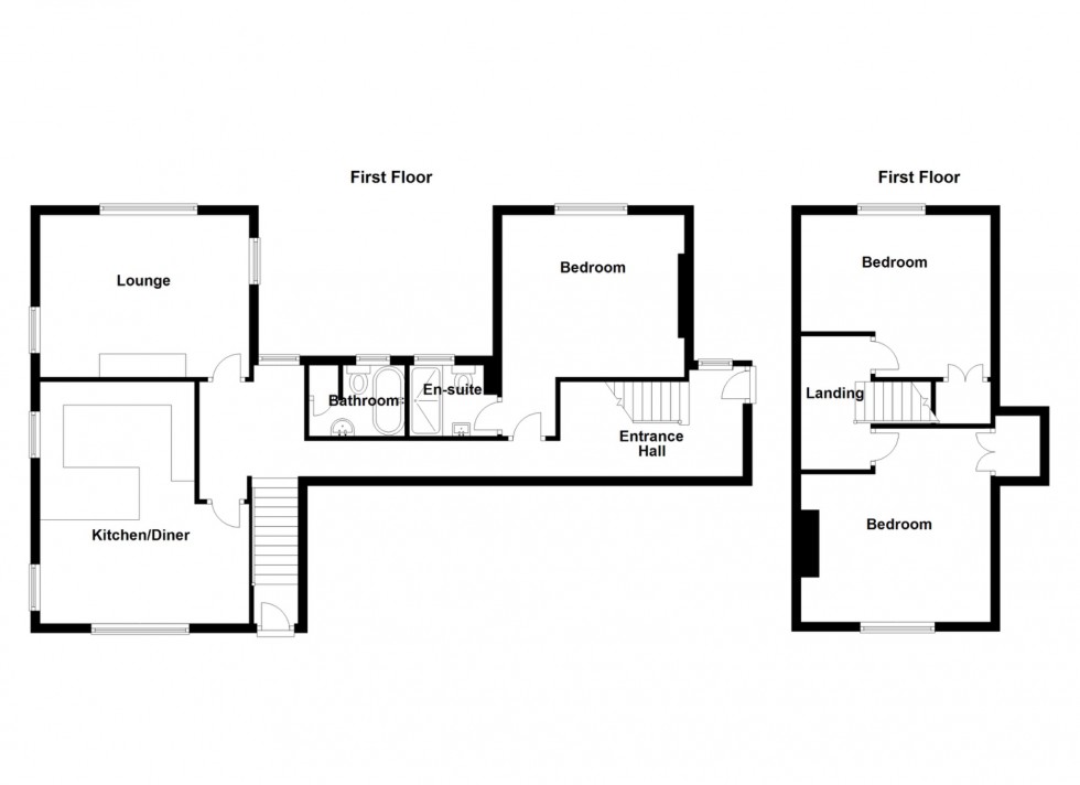 Floorplan for The Old Vicarage, Wrotham Road, Meopham, Kent, DA13