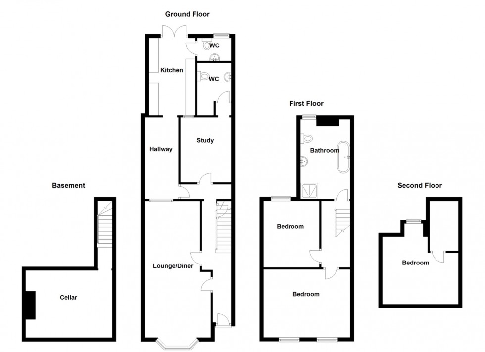 Floorplan for Prospect Grove, Gravesend, Kent, DA12